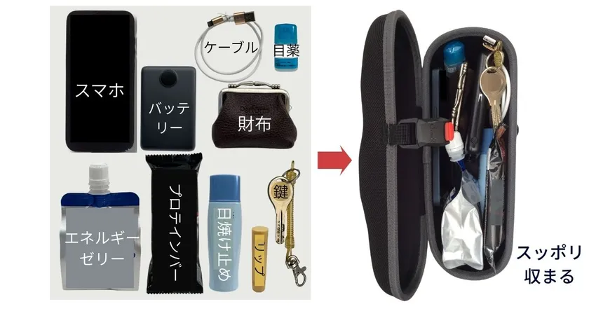 小さいけど、たっぷり収納