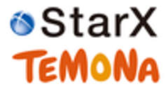 スタークス株式会社、テモナ株式会社のロゴ