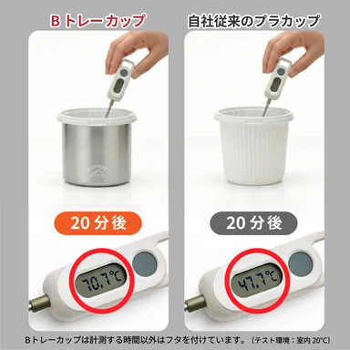 ステンレスに計測用のカプトンテープを貼り、温度測定した試験です。