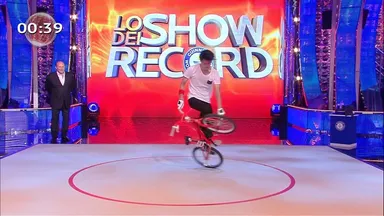 記録への挑戦中の様子