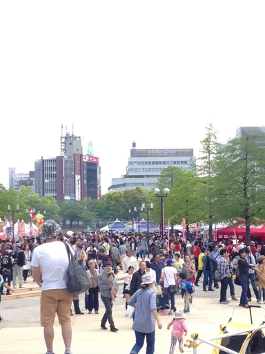 今年は大阪城公園に場所を移してパワーアップ