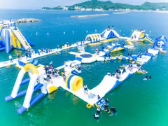 海上アスレチック「AQuaLooP」 ※2025年開催時の様子
