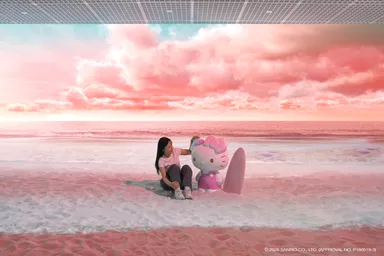 「Hotel Floria Tokyo」展示コンテンツイメージ(Beach)
