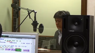 セリフ収録の様子