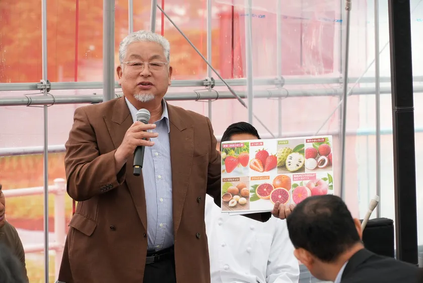 イチゴを中心に、高付加価値作物の栽培も検討(京都・石割農園 石割 照久氏)