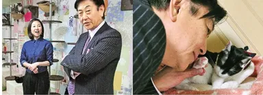 山本香料株式会社　山本社長による香りチェック