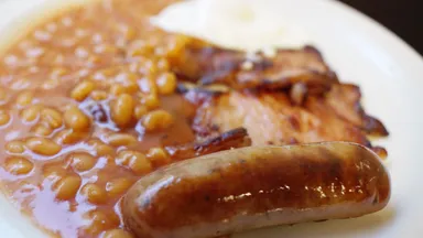 イギリスの伝統朝食