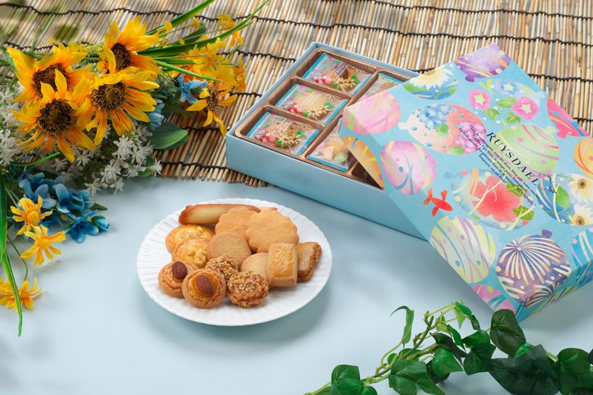 ロイスダール 夏限定「ロンジェ サマーバケーション」
新作ソルティークッキーとチーズクッキーが登場
夏にぴったりの爽やかアソートをお届け