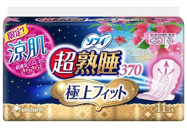ソフィ 超熟睡(R)極上フィット(R) 涼肌(R) 370