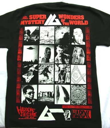 月刊 ムー 世界の16大不思議Tシャツ 2