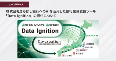 株式会社きらぼし銀行への AIを活用した銀行業務支援ツール「Data Ignition」の提供について