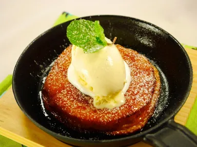 バウムのあつあつブリュレ