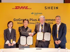 DHLのGoGreen Plusサービス利用契約を締結