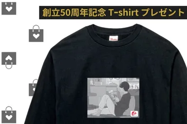 50周年記念 オリジナルTシャツ
