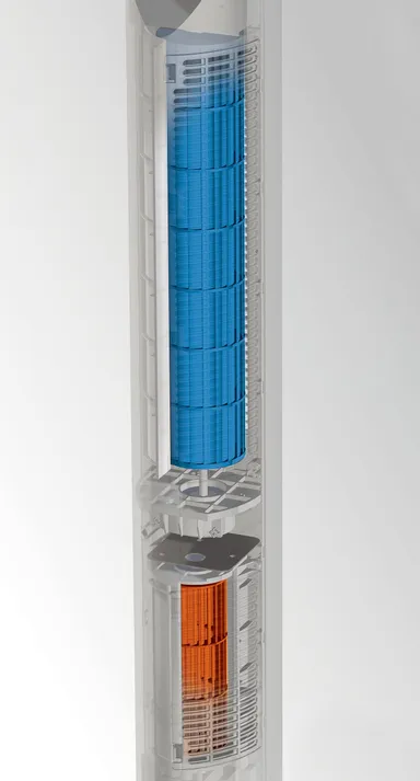 「ホット＆クール ハイタワーファン」内画像