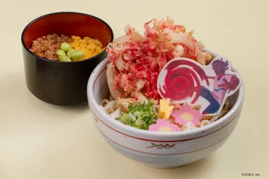 桜咲丈二の剛の一閃！冷やしかき揚げうどんセット