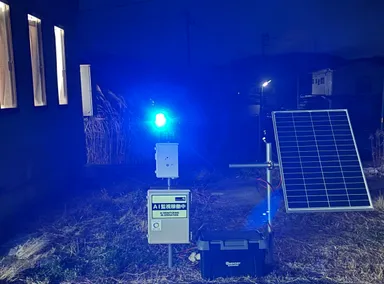夜間稼働した際のGROXA(R)-A