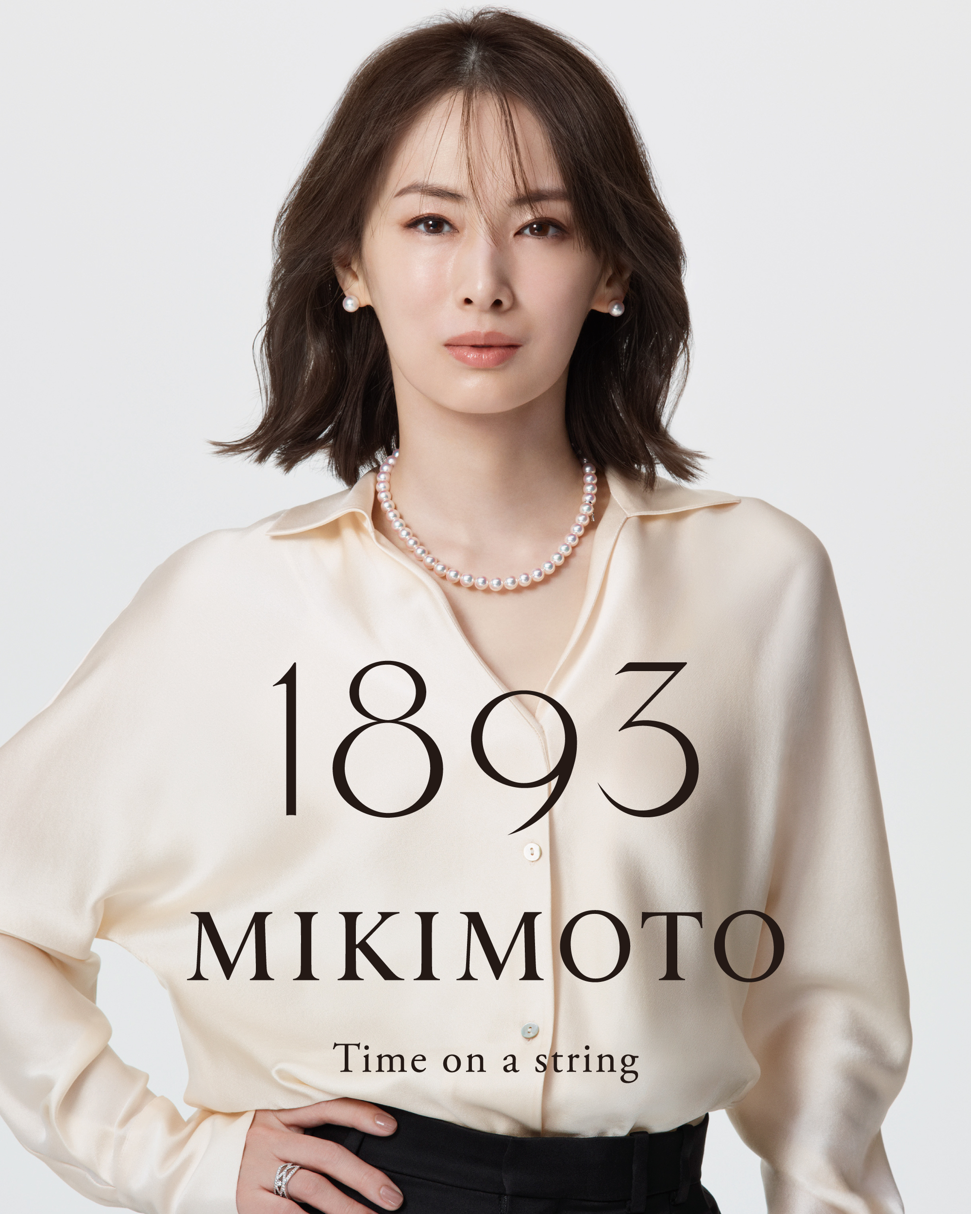 MIKIMOTOのグローバルキャンペーン 「1893 MIKIMOTO -Time on a string