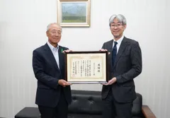 (左)公益社団法人 国土緑化推進機構 沖 修司 副理事長、(右)一般社団法人 ACC 沖田 大 専務理事