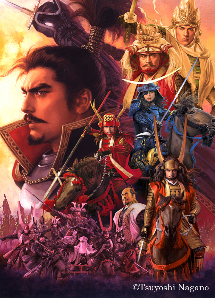 三国志の武将たちが甦る！ 歴史人物画の巨匠 長野剛の原画展、 6月16日