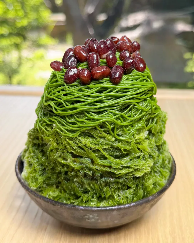 丹波大納言小豆と宇治抹茶モンブラン／淀屋橋店限定