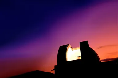 天体観測館で星空観測会