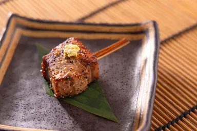 天然本まぐろ串焼き