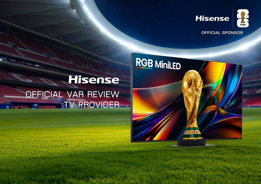 世界が注目するVAR判定の舞台裏に、RGB MiniLEDテレビ　
ハイセンスがFIFAワールドカップ2026(TM)公式
VARレビューテレビプロバイダーとして大会を支援
