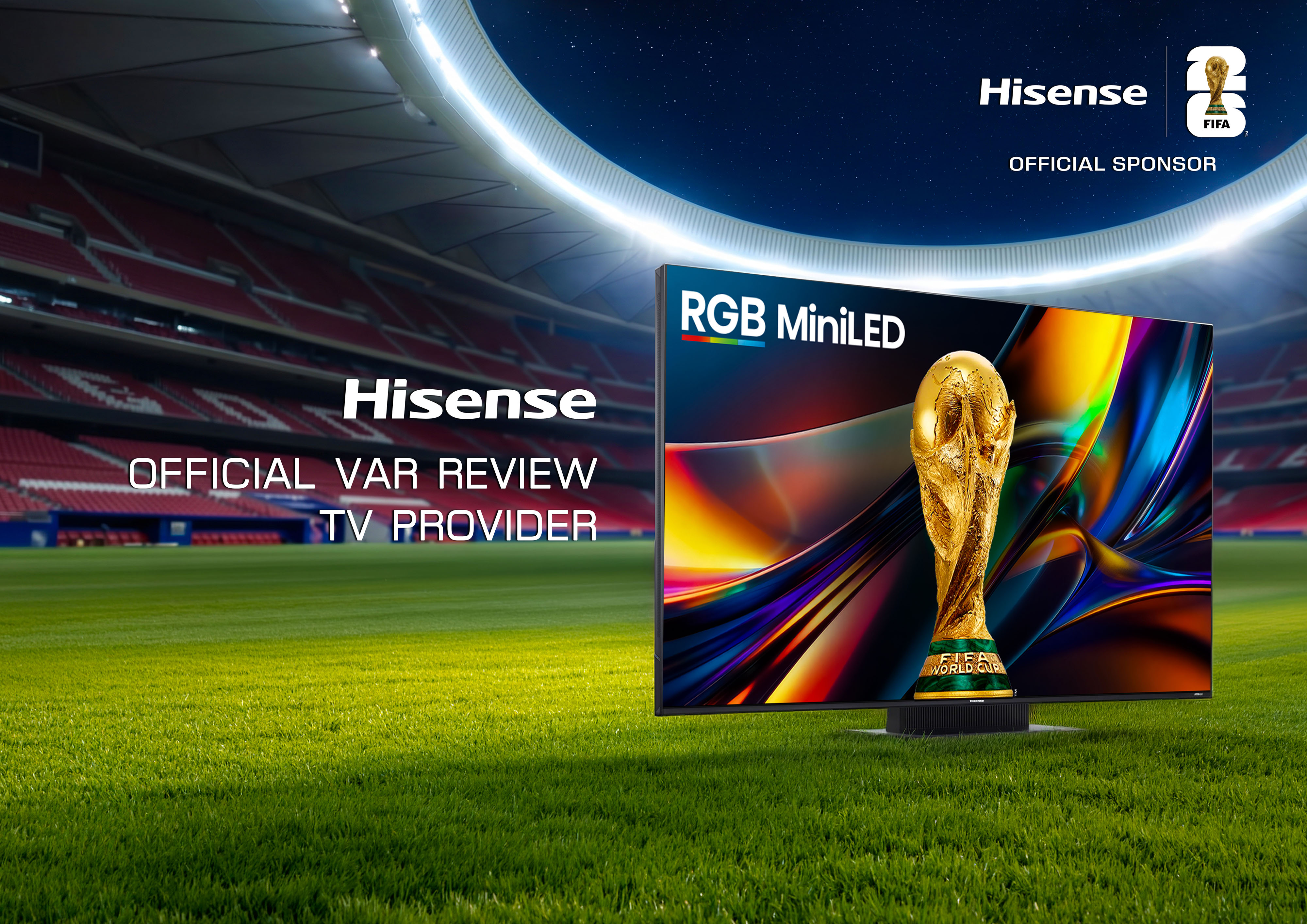 ���������ܤ���VARȽ�������΢�ˡ�RGB MiniLED�ƥ�ӡ��ϥ����󥹤�FIFA���ɥ��å�2026(TM)����VAR��ӥ塼�ƥ�ӥץ��Х������Ȥ�������ٱ�