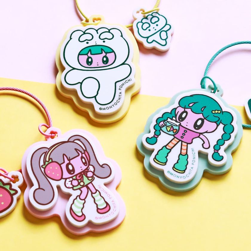 TICOの初コラボが実現！名入れ対応でギフトにも　
「モニョチタポミチ」とのアクリルグッズ全6種を
2026年6月16日(火)から1カ月限定で、
楽天市場にて販売開始