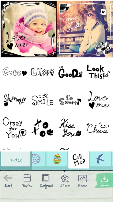 無料キャンペーン対象スタンプセットの例3