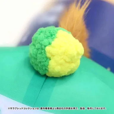 トレードマークのポンポンも再現