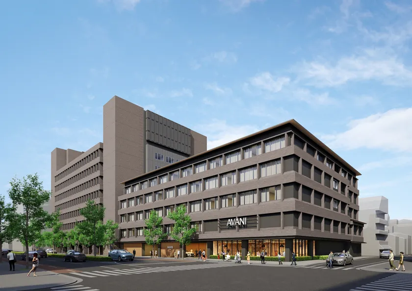 (仮称)Avani Kyoto(アヴァニ京都)の外観