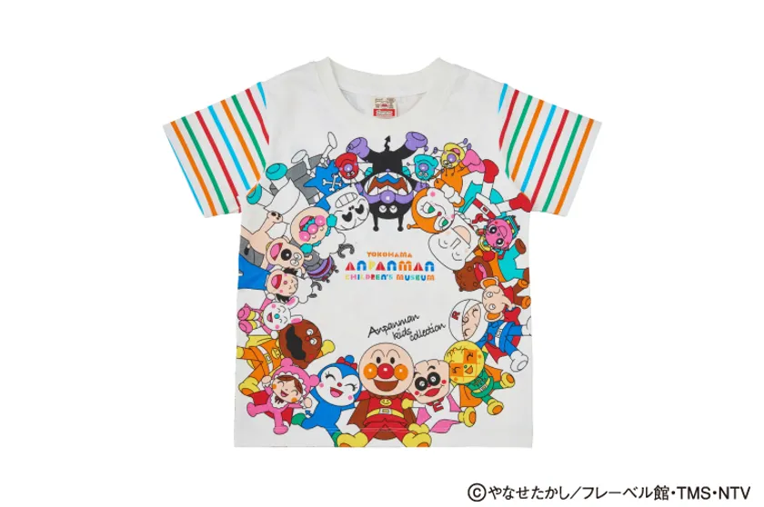横浜アンパンマンこどもミュージアム限定 キービジュアルTシャツ※画像はイメージです