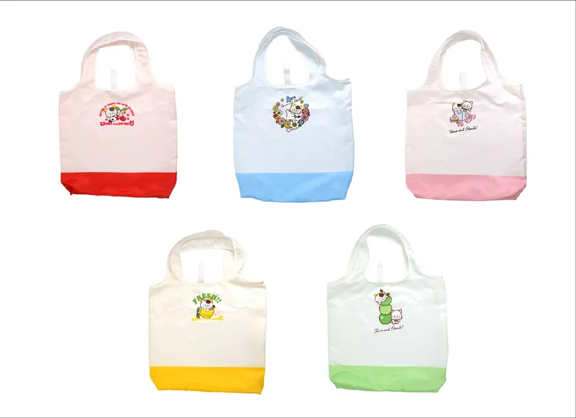 オンライン限定「マチ付きエコバッグ」5種