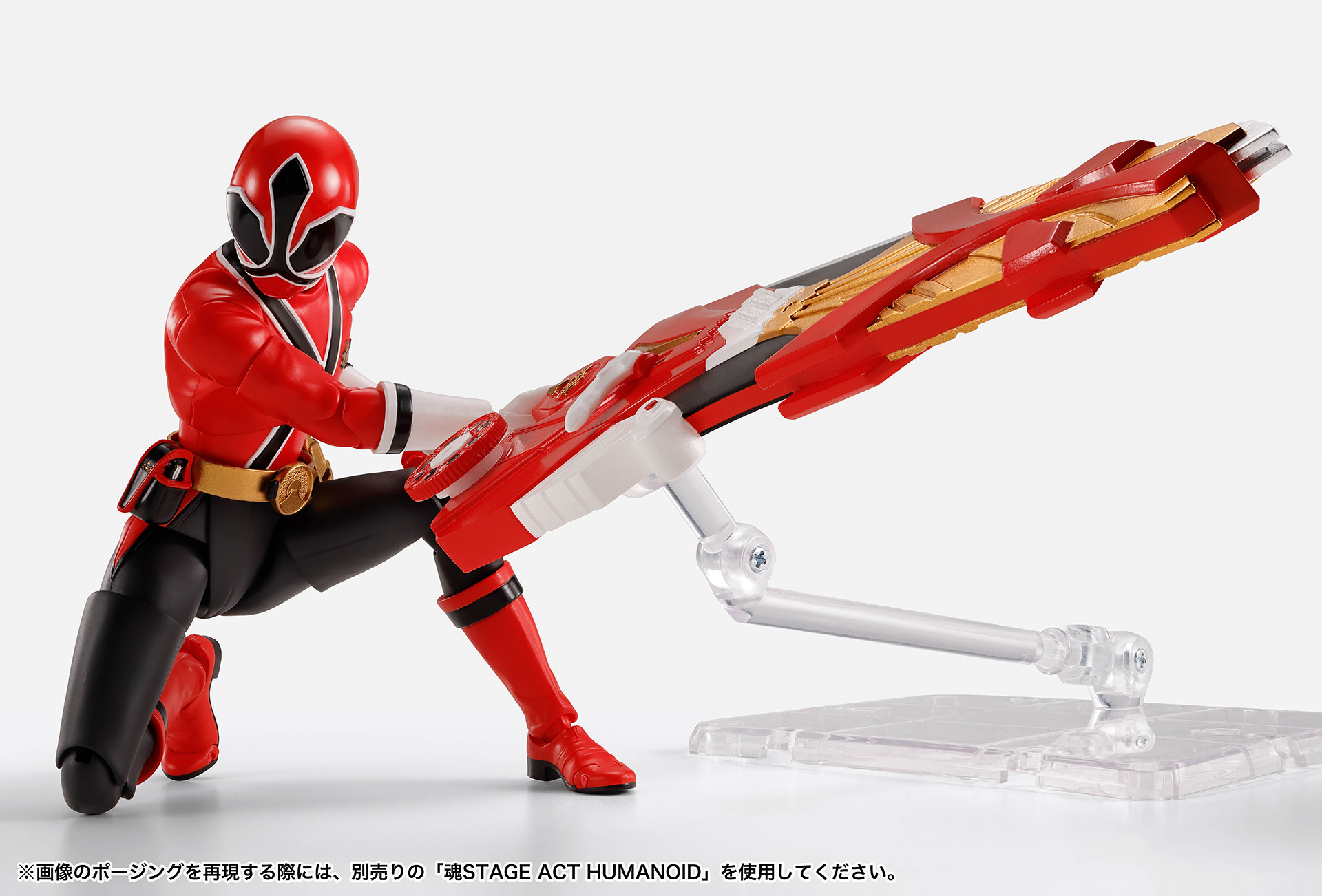 一筆奏上！『侍戦隊シンケンジャー』より、 「シンケンレッド」がS.H.