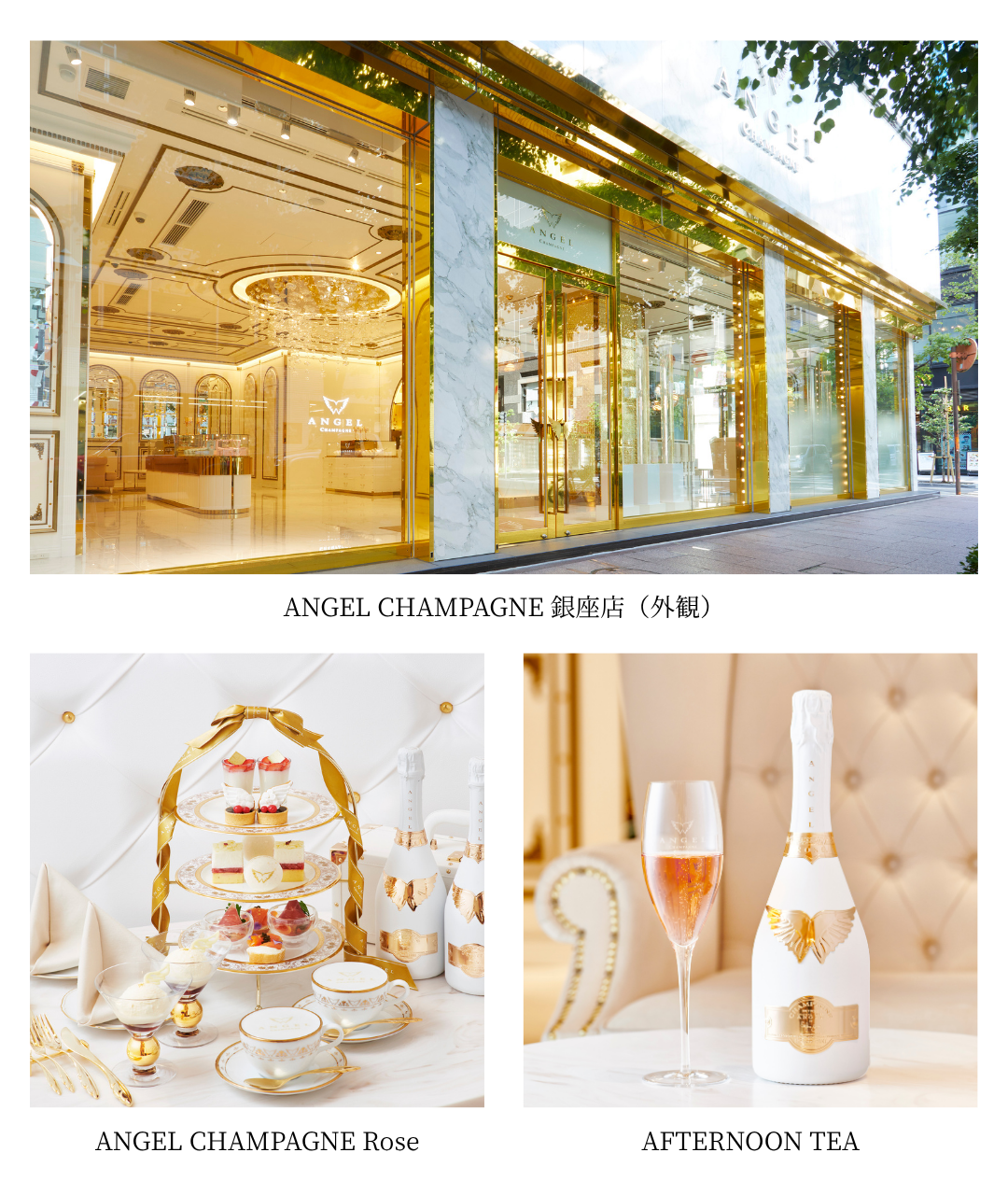 ラグジュアリーシャンパーニュブランド 「ANGEL CHAMPAGNE」の大人気