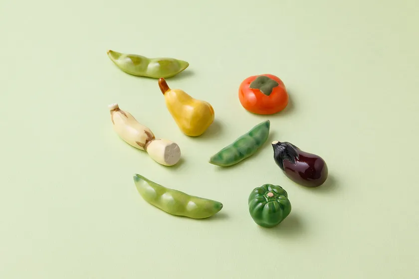 箸置き|ながおか・にいがたの野菜果物(8種展開)