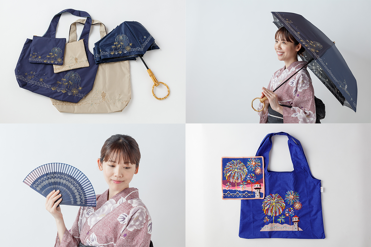 長岡花火の記憶を、その場で持ち帰る moado、長岡花火期間に初のPOP-UP