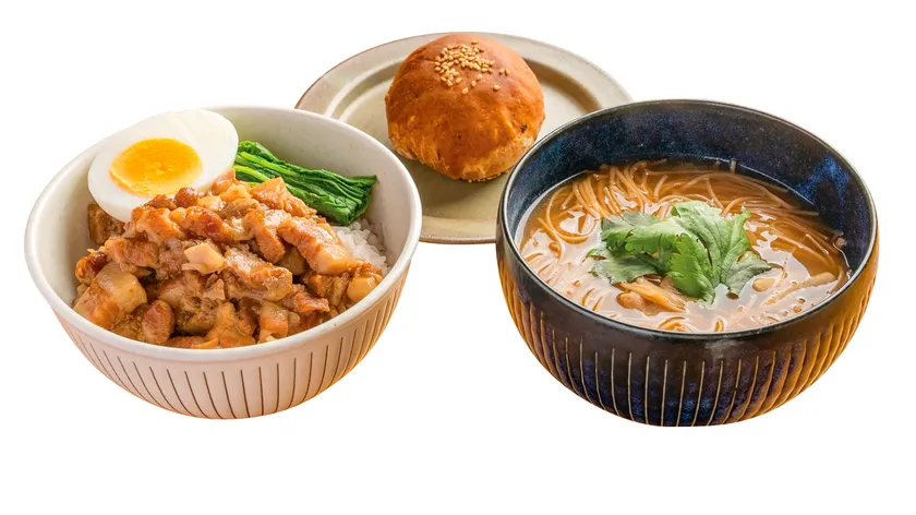 Hutte Hayashi Restaurant　台湾満喫セット
