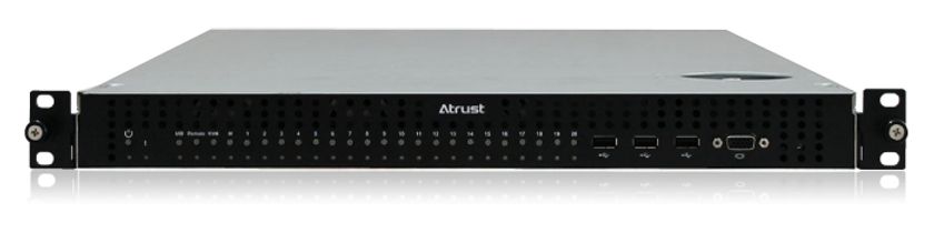 仮想化不要、シンプルなリモートPC基盤　
「リモートPCアレイ」新モデルの発表　
AMD Ryzen(TM) Embedded V2516を搭載
