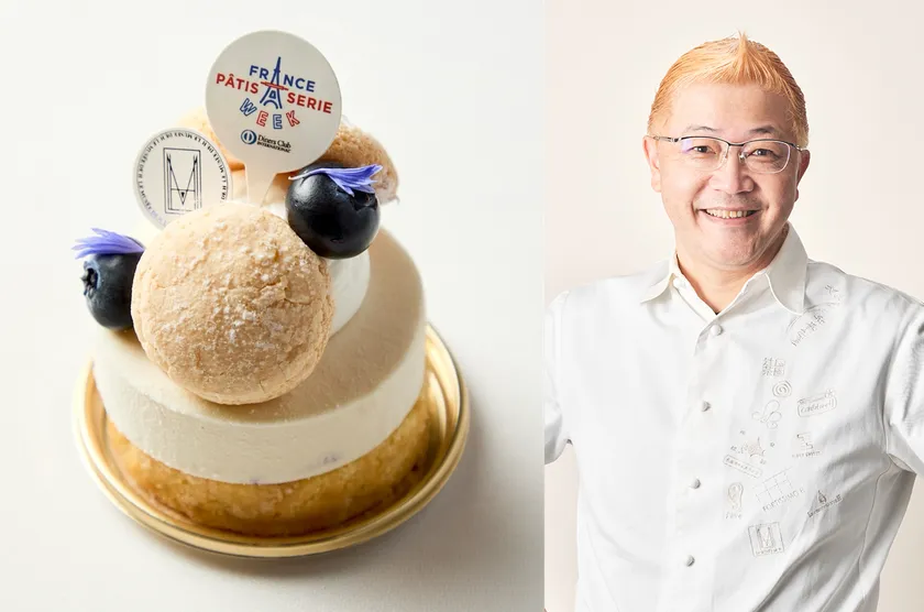 「LE MUSEE DE H KANAZAWA」の「シャルロットパルマ」とオーナーシェフ 辻口 博啓氏