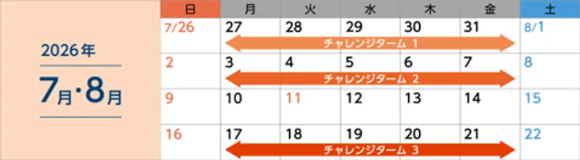 べんきょう夏FES2026_開催期間