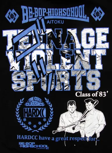 BE-BOP-HIGHSCHOOL - TEEN AGE VIOLENT SPORTS CLASS OF '83　(3)