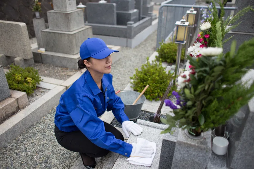 お墓参り代行