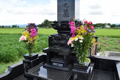 お墓の掃除