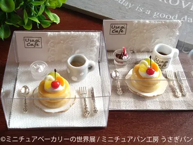 グッズ：ミニチュアパン工房 うさぎパン