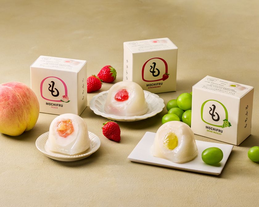 もちもち・ぷるぷるの新食感　
フルーツ大福『もちふる』を空港先行販売　
常温保存・賞味期限120日を実現し、世界を旅します