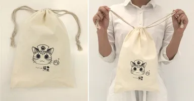 ニャースきんちゃく見本