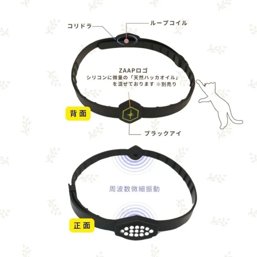 Pemilyネックレスの正面・背面